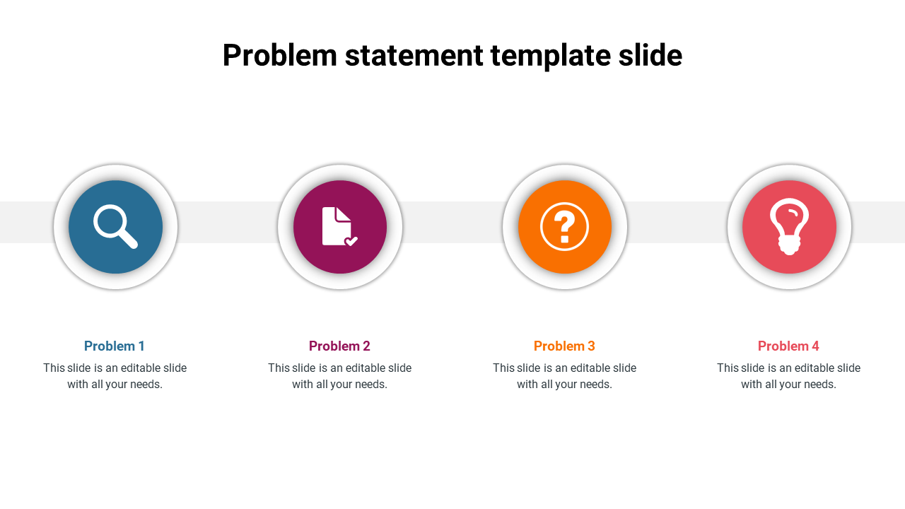 problem statement template slide